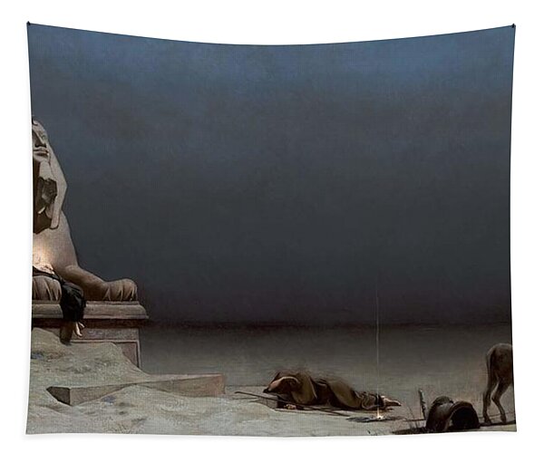 Luc-olivier Merson - Rest On The Flight Into Egypt Tapestry