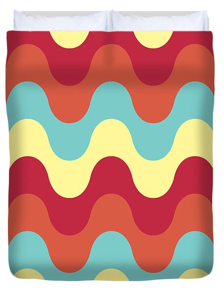 Melting Colors Pattern Duvet Cover