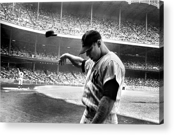 Mickey Mantle Acrylic Print