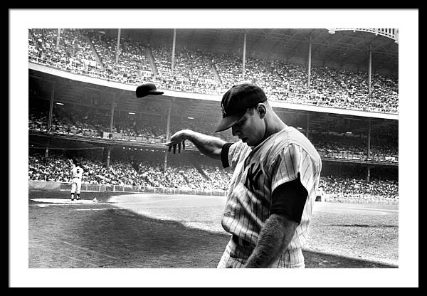 Mickey Mantle Framed Print