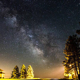 Milky Way from Oldham South Dakota USA by Aaron J Groen