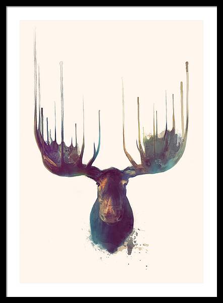 Moose Framed Print