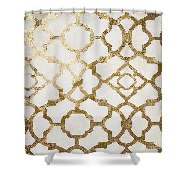 Moroccan Gold I Shower Curtain