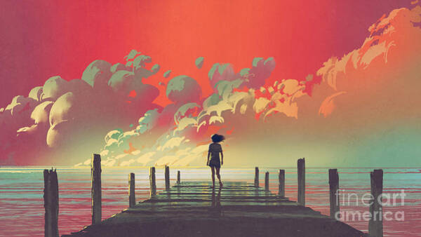 My Dream Place Art Print