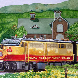 Napa Wine Train by Gail Chandler