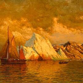 Near Midnight Labrador by William Bradford