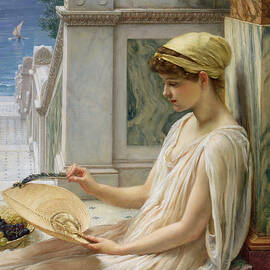 On the Terrace by Edward John Poynter