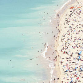 Ondarreta Beach, San Sebastian, Spain by John Harper