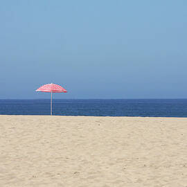 Parasol At Venice Beach by Mgs