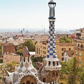 Parc Guell By Antoni Gaudi, Barcelona by John Harper