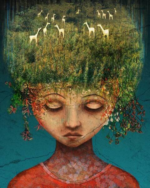 Quietly Wild Art Print