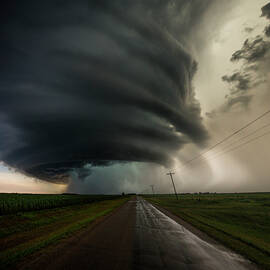 Road to Mesocyclone by Aaron J Groen