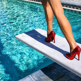 RUBY HEELS Ready for take-off Palm Springs CA by William Dey