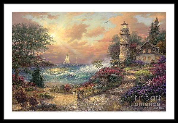 Seaside Dream Framed Print