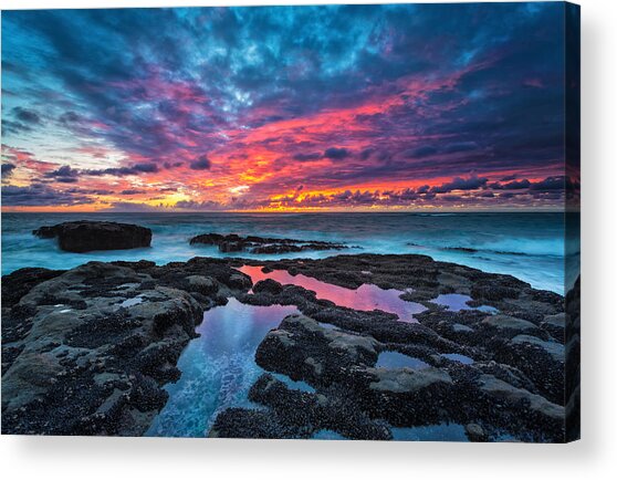 Serene Sunset Acrylic Print