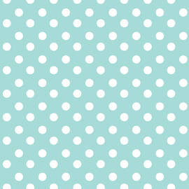 Sky Blue Polka Dots by Cute Trends