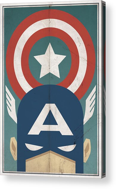 Star-spangled Avenger Acrylic Print