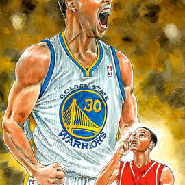 Stephen Curry by Tom Hedderich