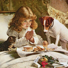 suspense by Charles Burton Barber