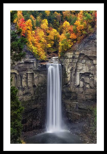 Taughannock Framed Print