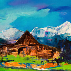 Teton Barn  by Elise Palmigiani