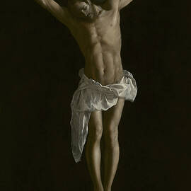 The Crucifixion by Francisco de Zurbaran by Francisco de Zurbaran