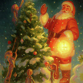 The first tree of christmas by David Price