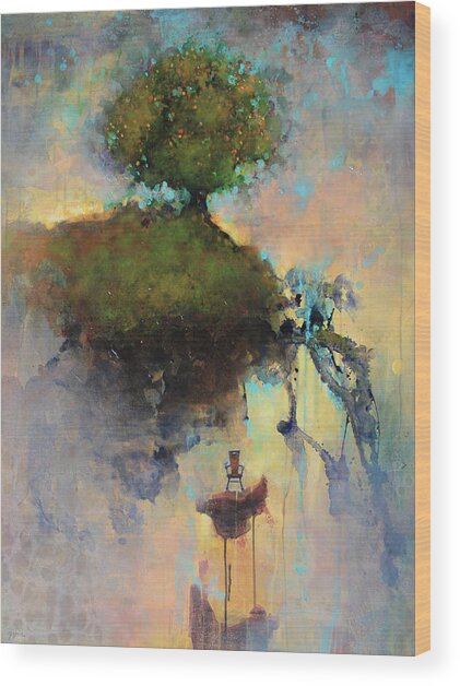 The Hiding Place Wood Print