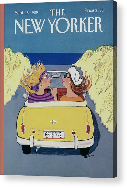 The New Yorker Cover - September 18th, 1989 Acrylic Print