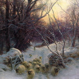 The Sun had closed the Winter Day by Joseph Farquharson