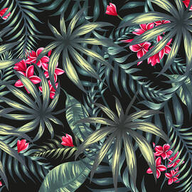 Tropical Leaf Pattern  by Stanley Wong
