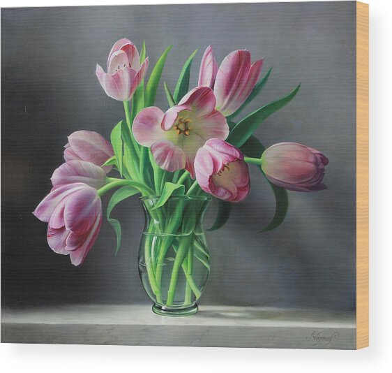 Tullips From Holland Wood Print