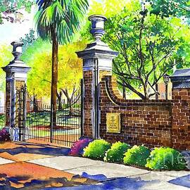 University of South Carolina Gate of the Horseshoe by Lindsey Fisher